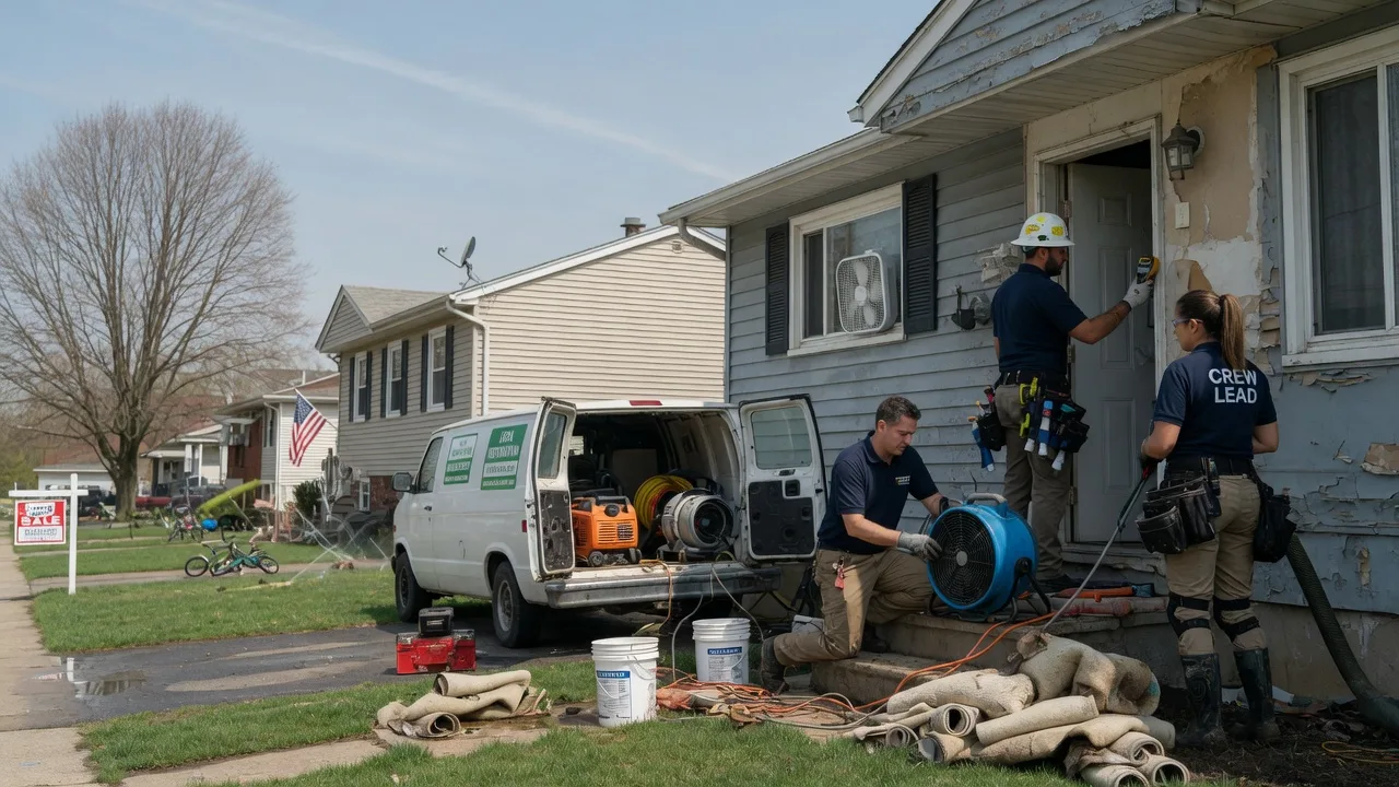 Flood Cleanup in Gregory, TX near me
